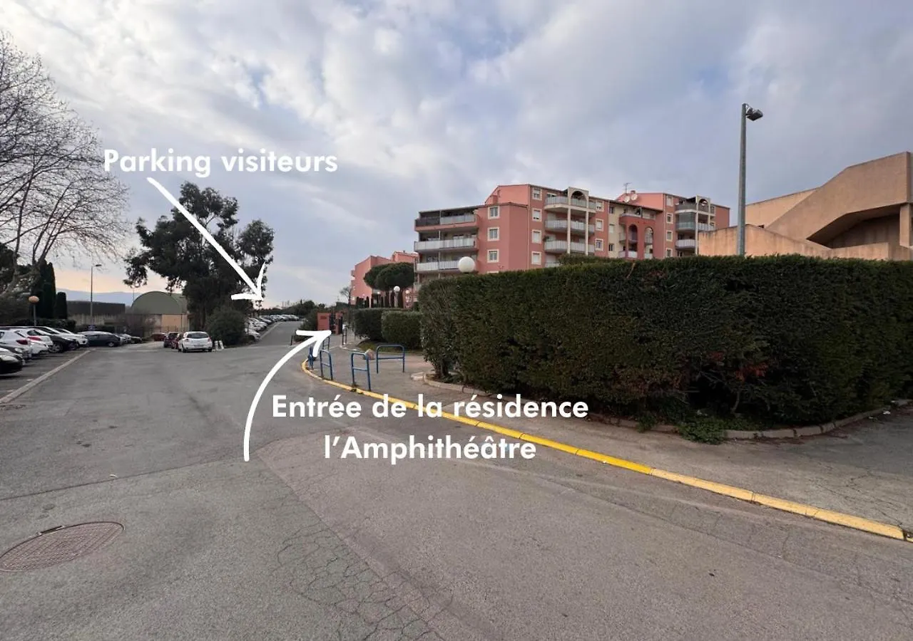Apartment Beau T3 Le Panorama De L'Amphitheatre-4Pers-Piscine-Wifi-Garage - Capitalchic Service Frejus France